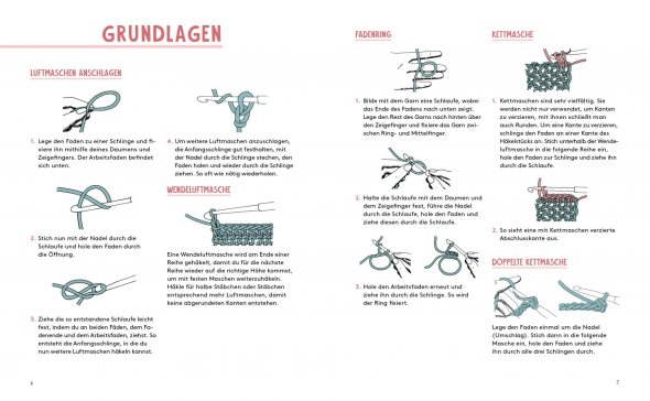 EMF HEJ. MIT ROPE-GARN HÄKELN