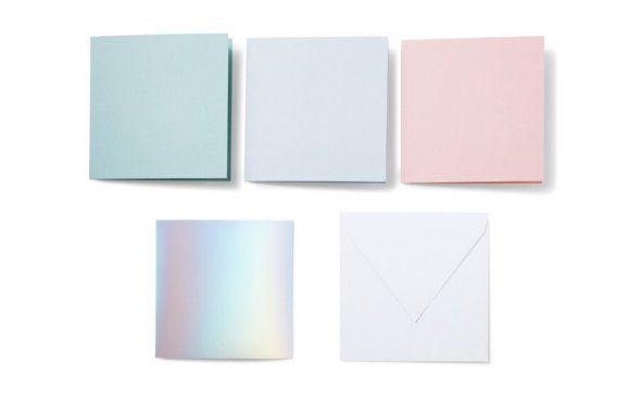 Cricut Cutaway Cards Pastel-Musterset R40