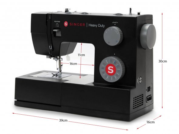 Singer Heavy Duty 4432 Black Sonderedition Gebrauchtmodell