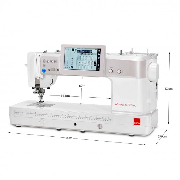 Elna eXcellence 792PRO Computer-Nähmaschine