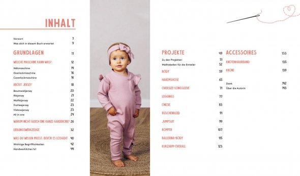 EMF HEJ. Minimode - Kleidung aus Jersey nähen (für Babys & Kleinkinder/G: 50-104)