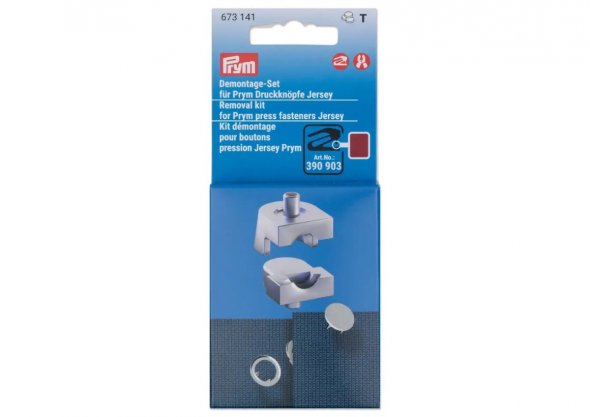 Prym Demontage-Set für Druckknöpfe Jersey (8 mm / 10 mm / 12 mm)