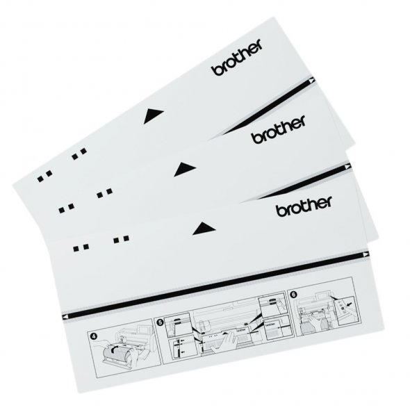 Brother SDX Führungsblatt für Rollenhalter V2