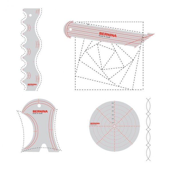 Bernina Formschablonen-Set Essentials