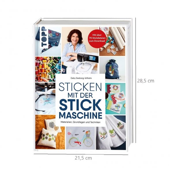 "Sticken mit der Stickmaschine" von Gaby Seeberg-Wilhelm