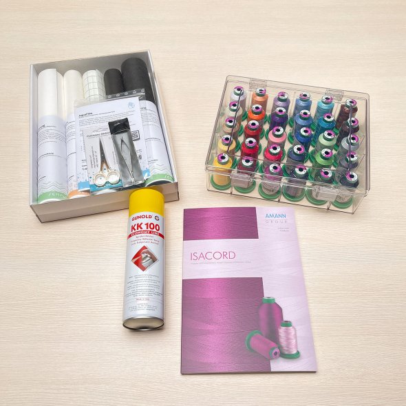 Semplix Profi Starter-Set 10-teilig für Brother PR Stickmaschinen