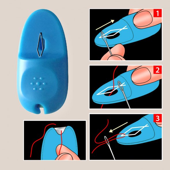 Taylor Seville Wonder Needle Threader - Nadeleinfädler mit Abschneider