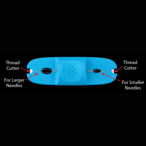 Taylor Seville Magic 2-in1 Needle Threader - Nadeleinfädler mit Abschneider