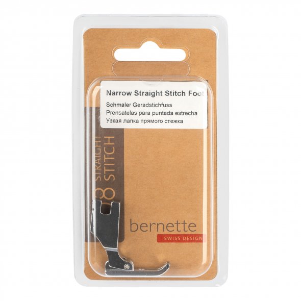 Bernette Geradstichfuß schmal für B08 Straight Stitch