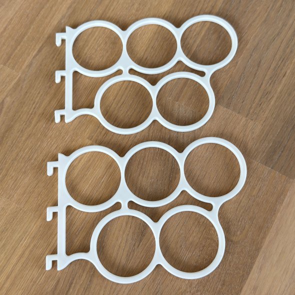 Lochwand - Rollenhalter für Plotter-Folien