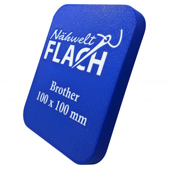 Stickrahmen-Unterlage für Brother Stickrahmen 100x100 mm (blau)
