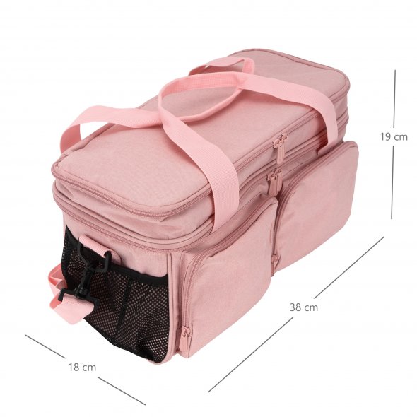 Semplix Multifunktionstasche rosé (38 x 18 x 19 cm)