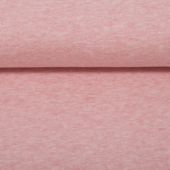Baumwoll Jersey Stoff melange - Vanessa von Swafing 001432-rosa: 1,0m