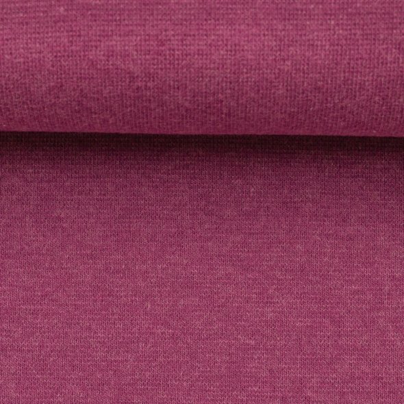 Baumwoll-Bündchen Stoff Heike meliert - Schlauchware von Swafing 001935-erika: 1,0m