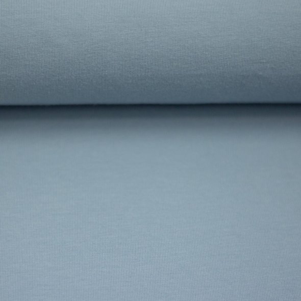 French Terry Stoff, uni - Maike von Swafing 000252-hellblau: 1,0m