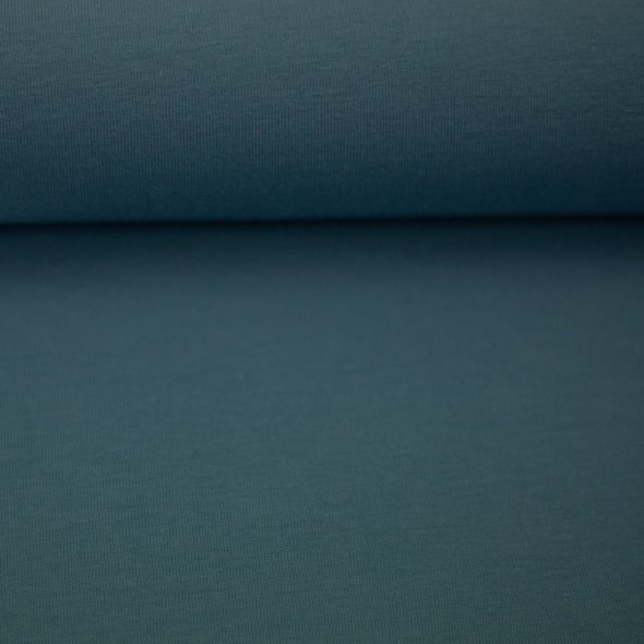 French Terry Stoff, uni - Maike von Swafing 000259-rauchblau: 1,0m