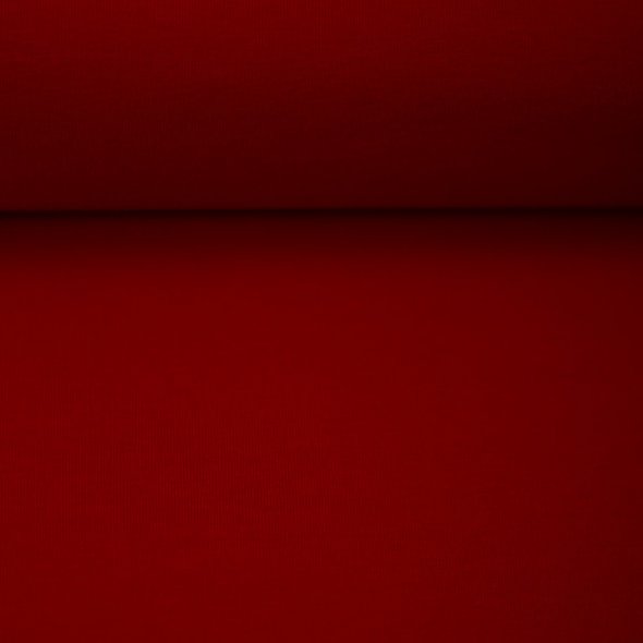 French Terry Stoff, uni - Maike von Swafing 000637-rot: 1,0m