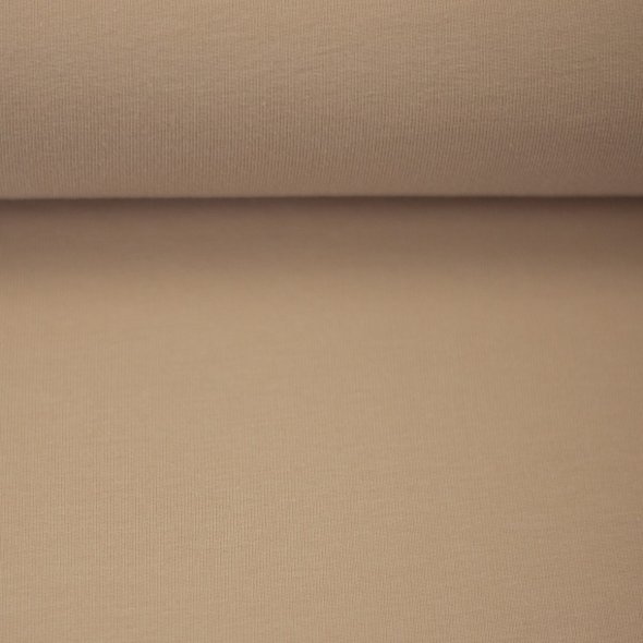 French Terry Stoff, uni - Maike von Swafing 000672-beige: 1,0m