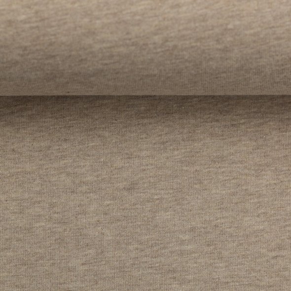 French Terry Stoff, meliert - Maike Melange von Swafing 001173-beige: 1,0m