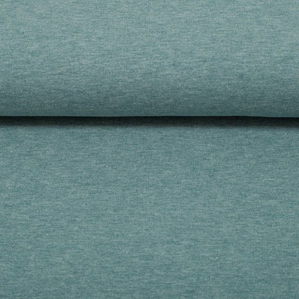 French Terry Stoff, meliert - Maike Melange von Swafing 001742-rauchblau: 1,0m