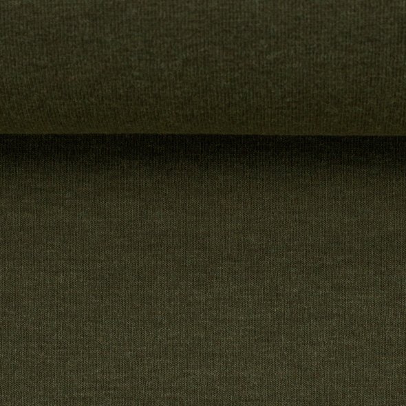 French Terry Stoff, meliert - Maike Melange von Swafing 001769-khaki: 1,0m