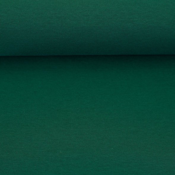 Baumwoll-Bündchen Stoff Heike, uni - Schlauchware von Swafing - Saisonale Farben FS26 000266-hellsmaragd: 1,0m