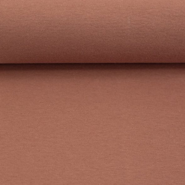 Baumwoll-Bündchen Stoff Heike, uni - Schlauchware von Swafing - Saisonale Farben HW25/26 000272-blush: 1,0m