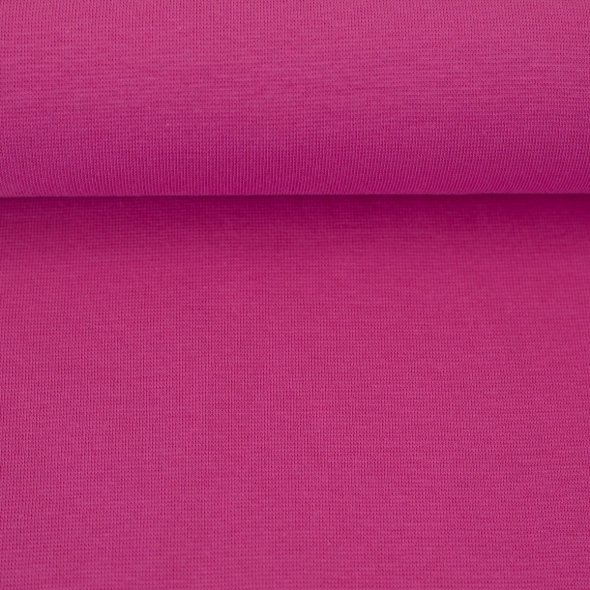 Baumwoll-Bündchen Stoff Heike, uni - Schlauchware von Swafing - Saisonale Farben FS26 000933-pink: 1,0m