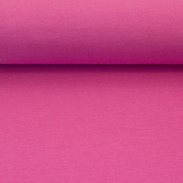 French Terry, uni - Maike von Swafing - Saisonale Farben FS26 000933-pink: 1,0m