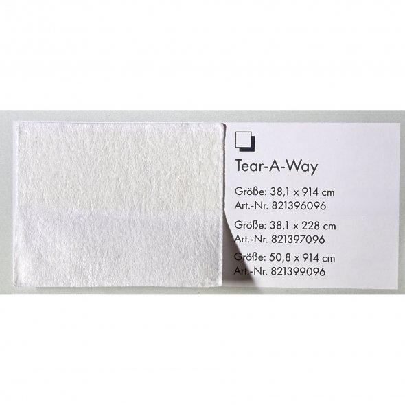 Pfaff Tear-A-Way Stabilizer Wide (50,8 x 914 cm / abreißbares Stickvlies)