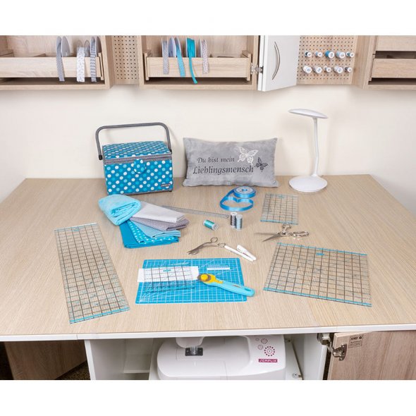 Semplix Patchwork Lineal Set Inch türkis