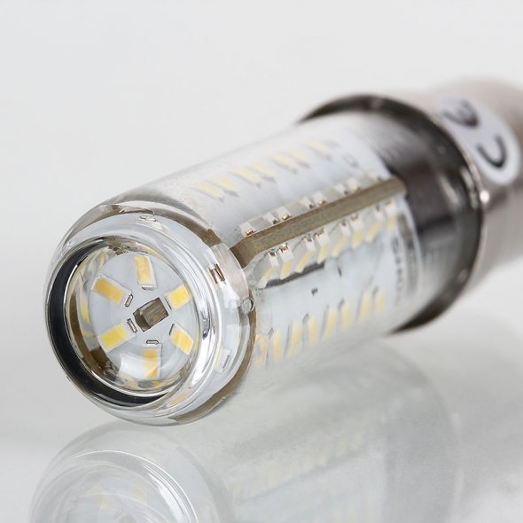 LED Glühbirne mit 70 LEDs Stecksockel B15D Tageslicht