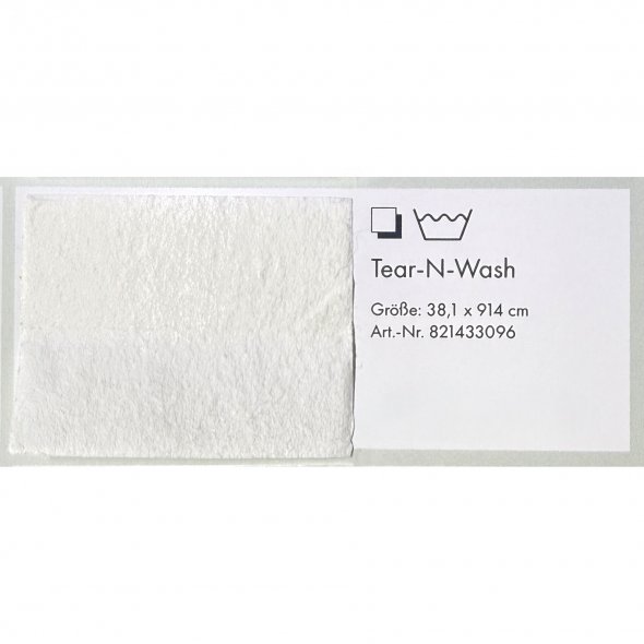 Pfaff Tear-N-Wash (38,1 x 914 cm / abreißbares Stickvlies)