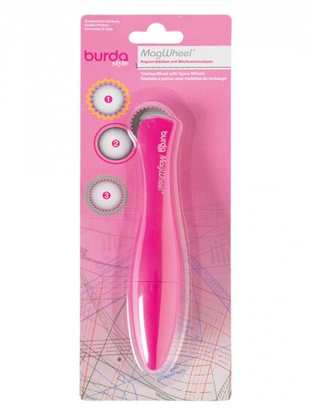 Burda style MagWheel Kopierrädchen mit Wechseleinsätzen