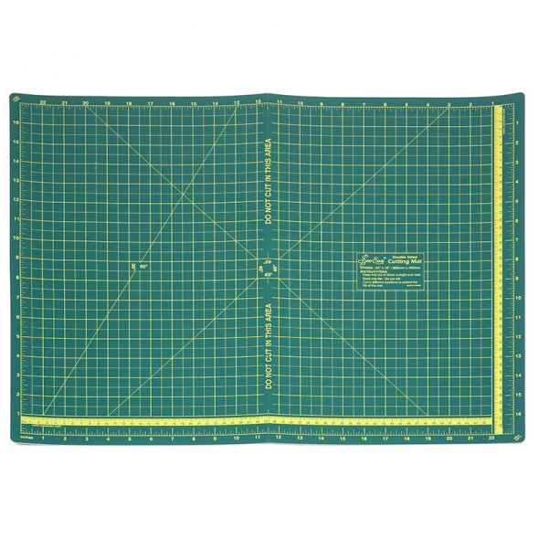 Sew Easy Faltbare Schneidematte A2 (62 x 45 cm Skalierung 23 x 17 inch)