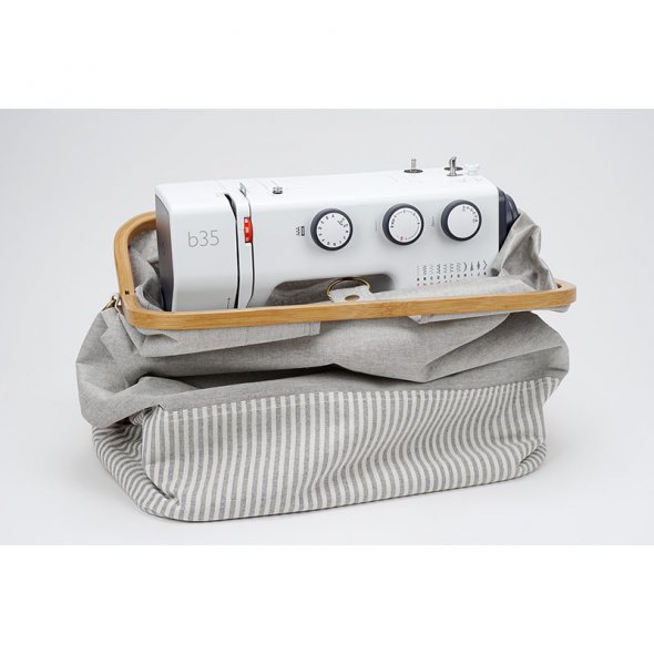 Prym Store & Travel Bag ''canvas & bamboo'' M (grau)