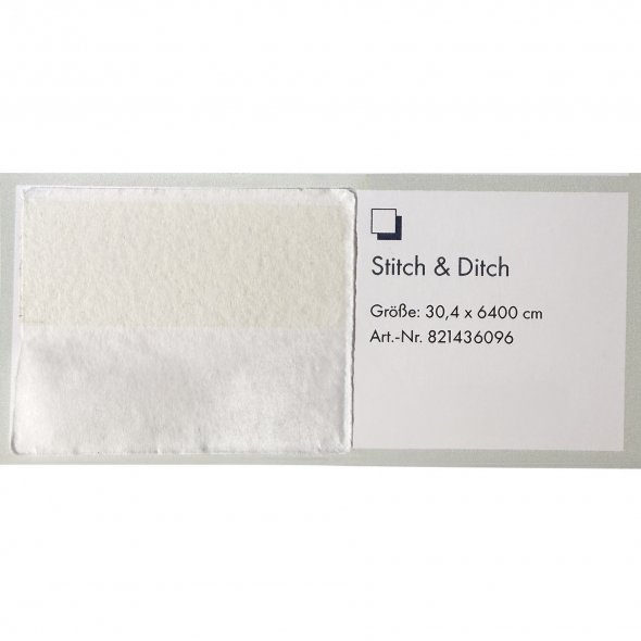Pfaff Stitch & Ditch Stabilizer (30,4 x 6400 cm / abreißbares Stickvlies)