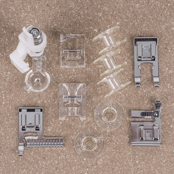 Juki Nähfußset Creative Set (6 Füße/ für HZL-DX/F/G Serie)