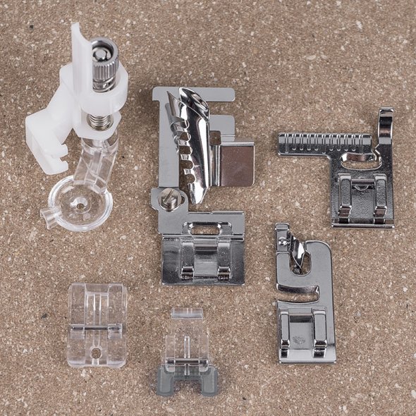 Juki Nähfußset Heavy User Kit (6 Füße/ für HZL-DX/F/G Serie)