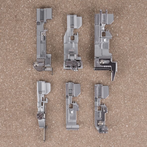 Juki Overlockfuß-Set 6-teilig (für Mo-Serie)