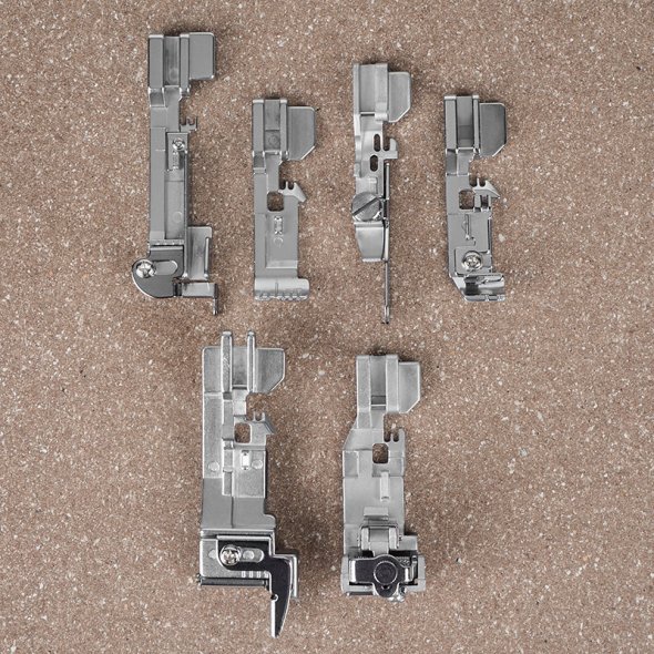 Juki Overlockfuß-Set 6-teilig (MO-1000/2000)