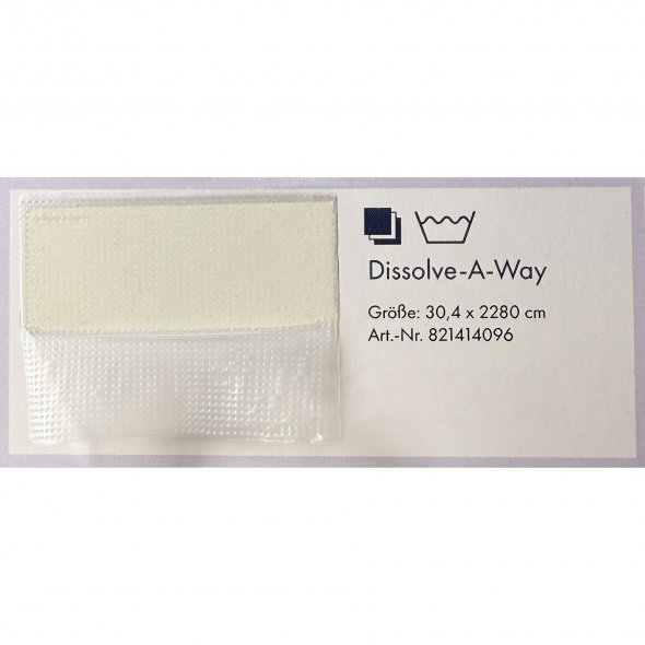 Pfaff Dissolve-A-Way Stabilizer (30,4 x 2280 cm / wasserlösliches Stickvlies)