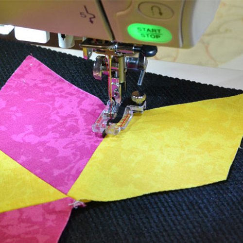 Janome Klarsichtquiltfuß mit wechselbaren Führungen