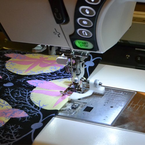 Janome Kantenführungsfuß 7mm Horizontalgreifer