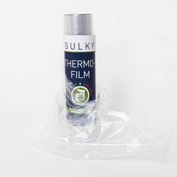 SULKY Thermofilm (25 cm x 10 m/ transparent/ hitzelösliche Folie)