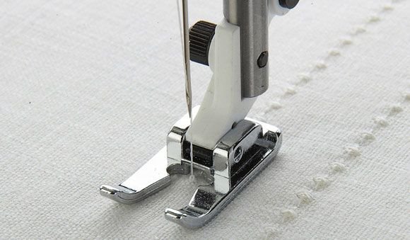 Husqvarna Viking Candelwicking-Fuß / Noppennahtfuß