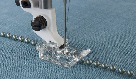 Husqvarna Viking Zierbandfuß (2-3 mm)
