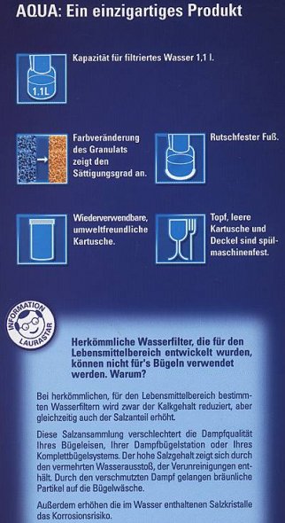 Laurastar Aquafilter (externer)