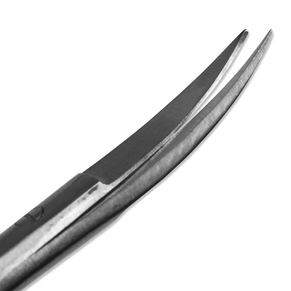 Pinzettenschere (gebogen)