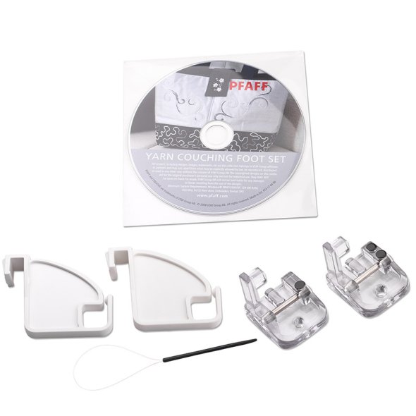 Pfaff Reliefstickfuß-Set (yarn couching foot set)